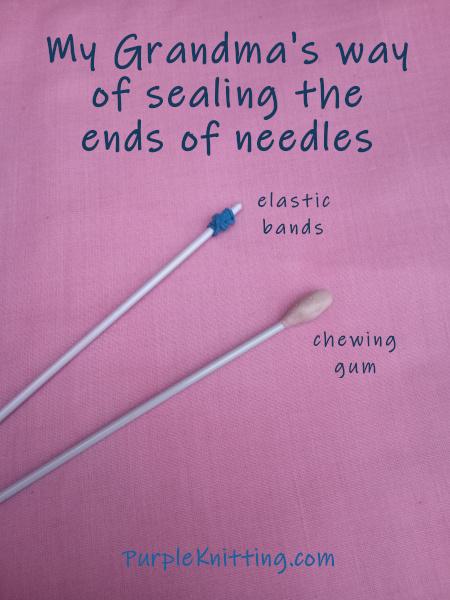 choose a full bamboo set of knitting needles dont do this 