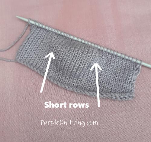 How to Knit Short Rows on Straight Needles with Wrap & Turn