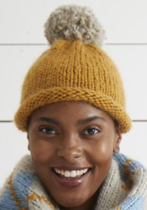 how to knit a simple Simple beanie quickly for beginners using Anya hat pattern