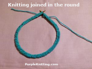 knitting joining in the round