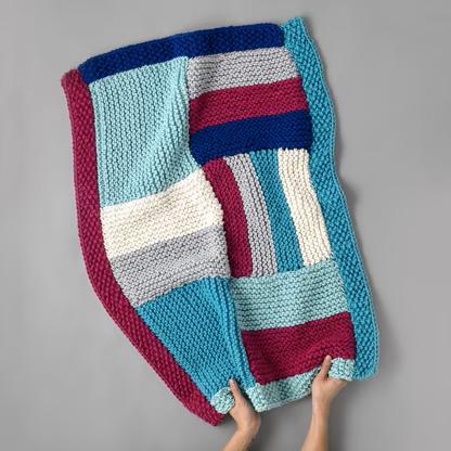 Easy Comforter Blanket Knitting Pattern for Beginners