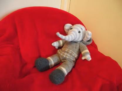 Elephant Knitting Pattern – Make Elefred